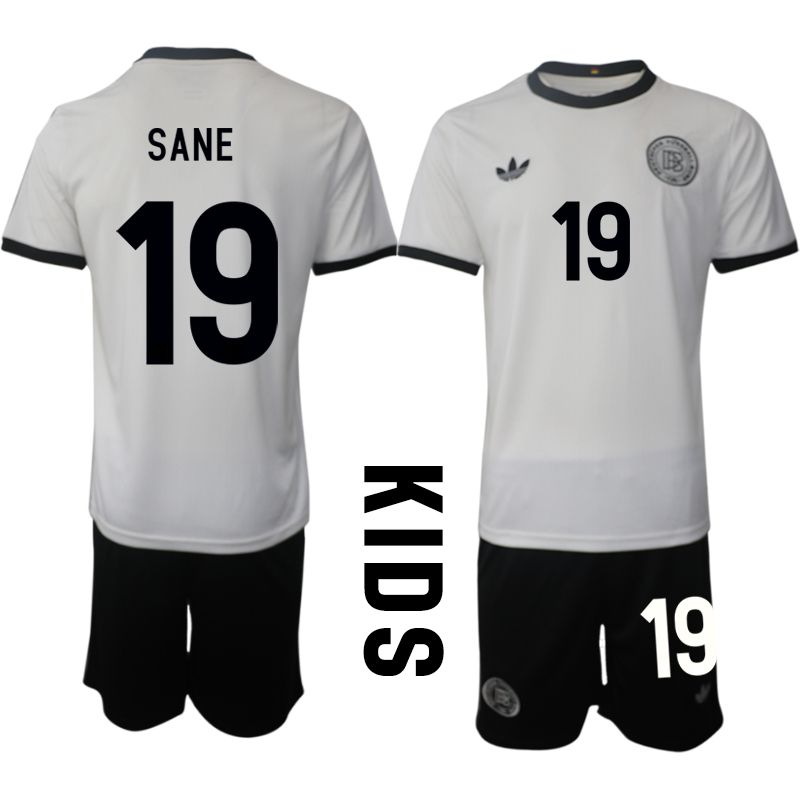 Youth 2025-2026 Season Germany home white 19 Soccer Jersey